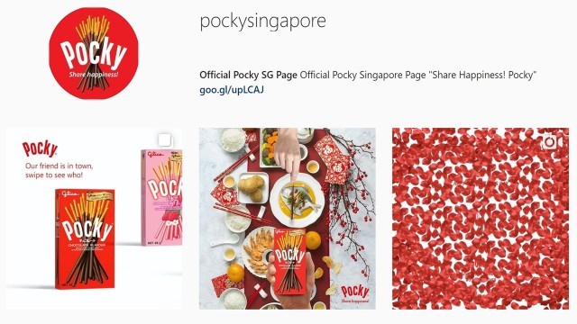 Glico, Instagram, Singapore, Pocky, Share happiness!