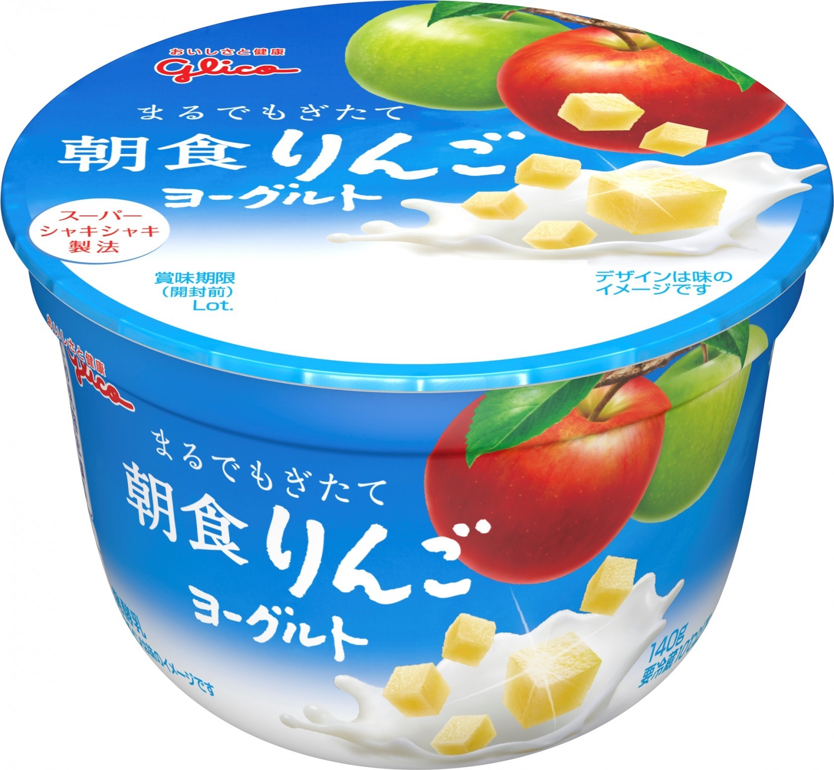 朝食りんごヨーグルト 140g 公式 江崎グリコ Glico