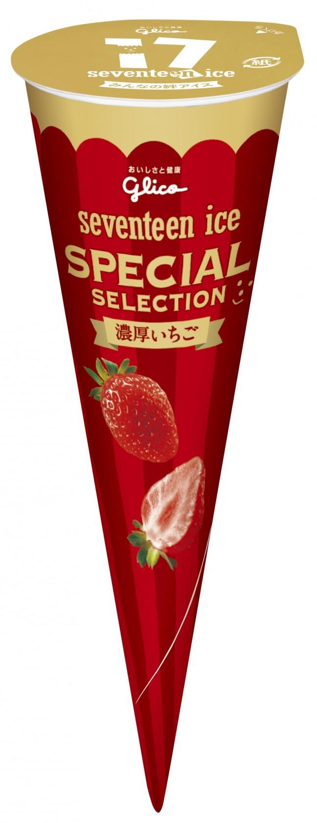 セブンティーンアイス スペシャルセレクション 濃厚いちご 公式 江崎グリコ Glico