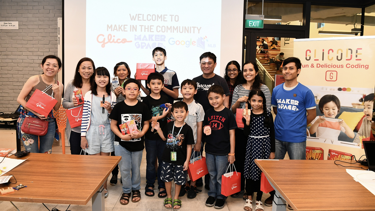 GLICODE, Pocky, Glico, programming, code, education, Singapore, app