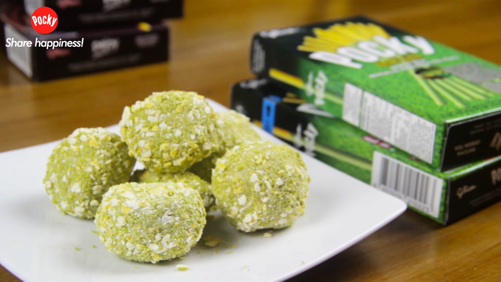 Pocky Matcha Bits