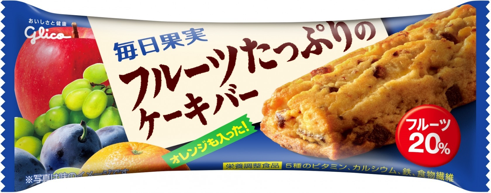 フルーツたっぷりのケーキバー 公式 江崎グリコ Glico