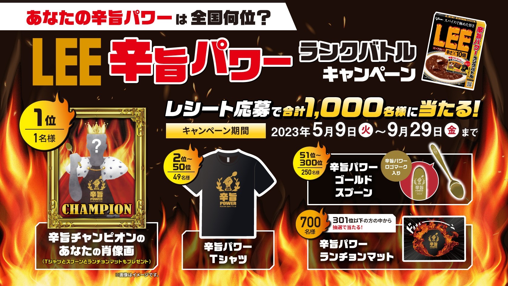 ビーフカレーLEE レシート応募