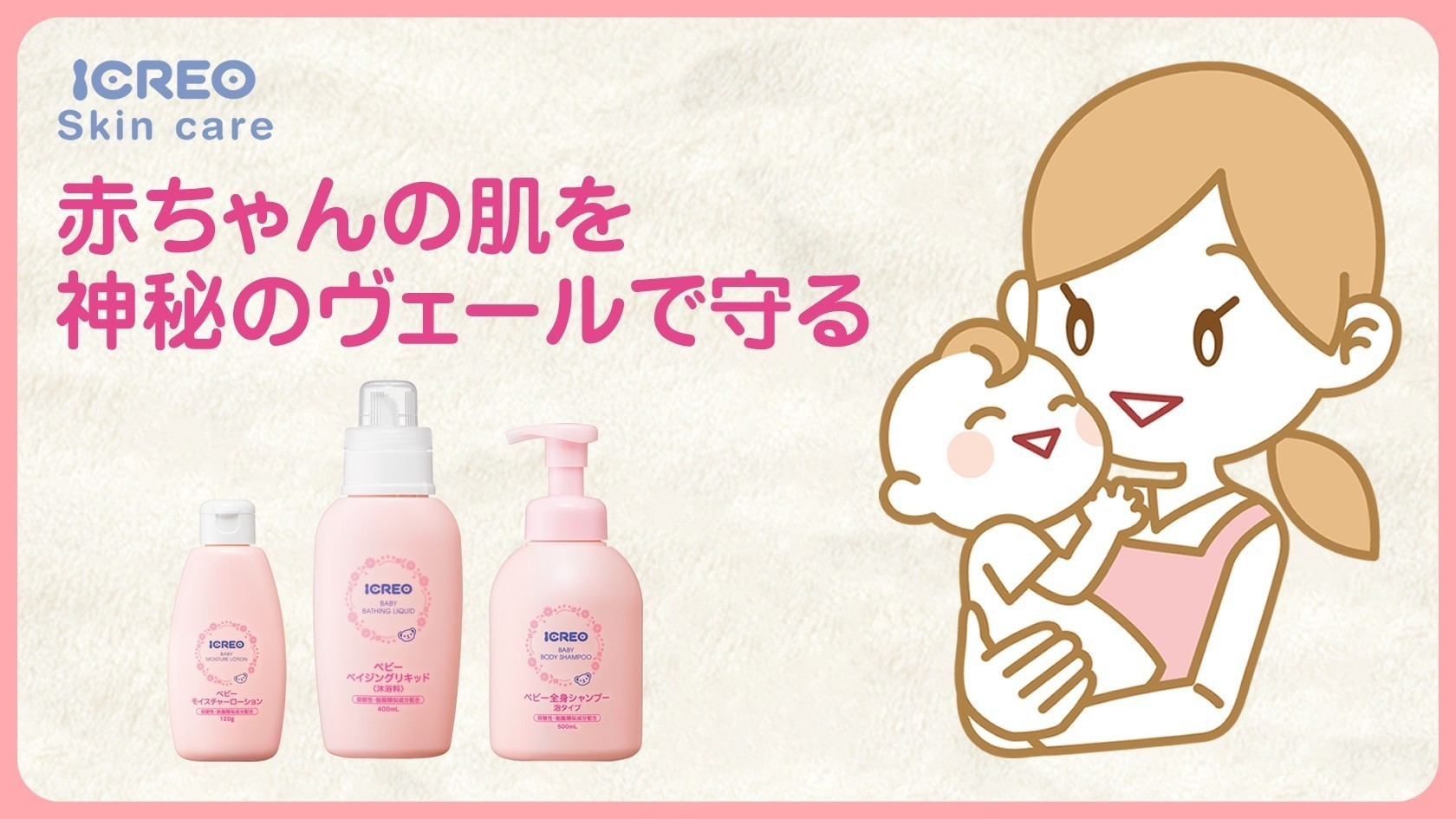 Icreo Skin Careキービジュアル