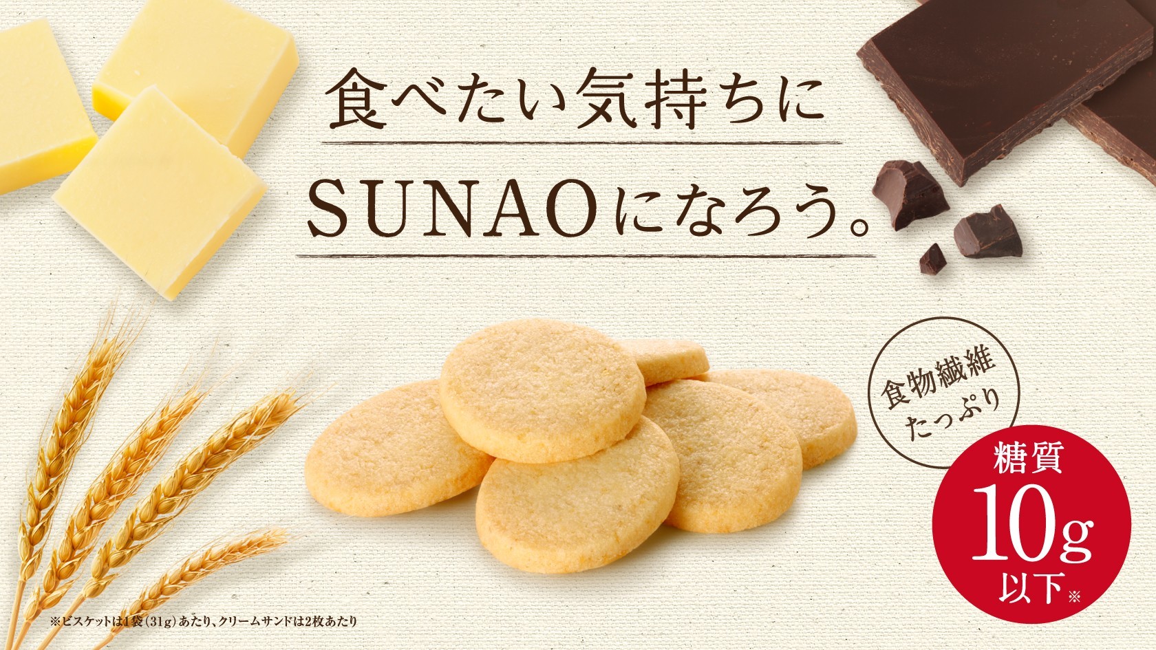 6周年記念イベントが 江崎グリコ SUNAO チョコチップ発酵バター 62g ×5個
