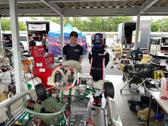 カートと井口 雄翔さん