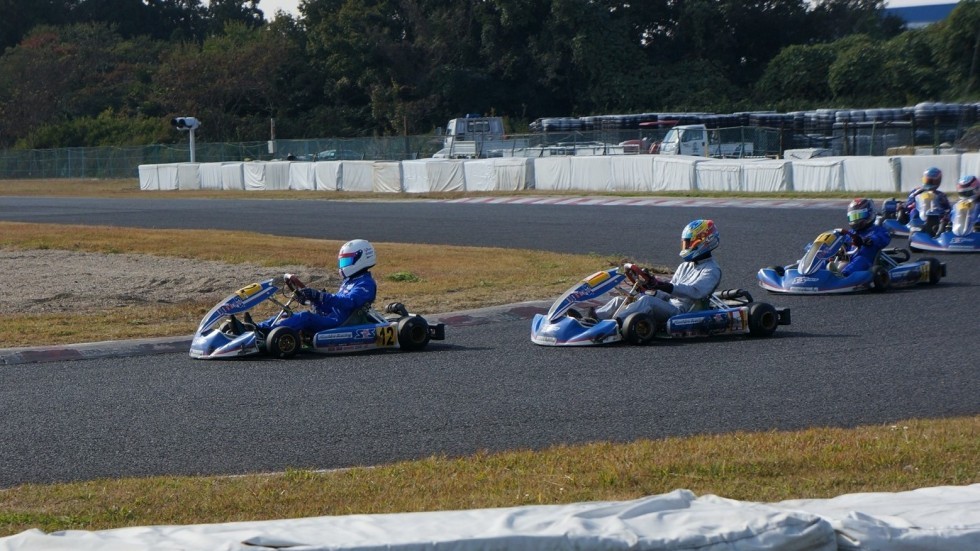 レースに参加する瀬川選手