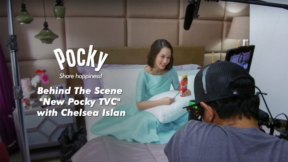 Behind The Scene TVC Pocky x Chelsea Islan