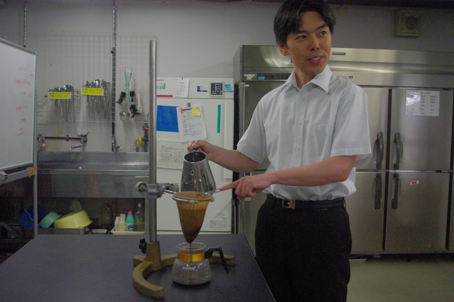 カフェオーレ開発担当の池内さん