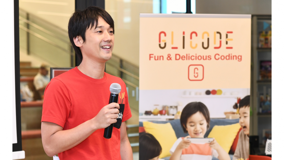 Hirohisa Tamai, GLICODE, Pocky, Glico, programming, code, education, Singapore, app