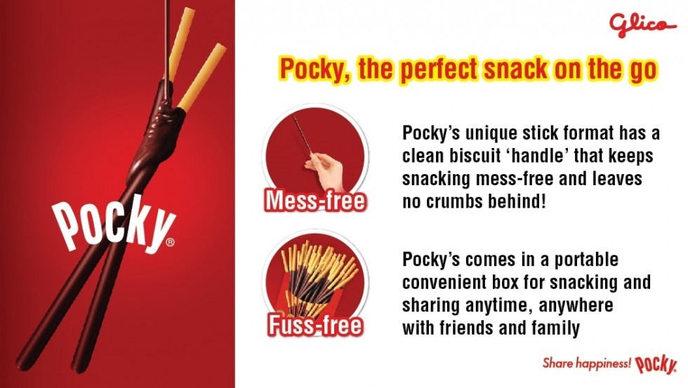 Pocky, Share happiness!, Glico, perfect snack, PockyOnTheGo, Grab, Grab&Go