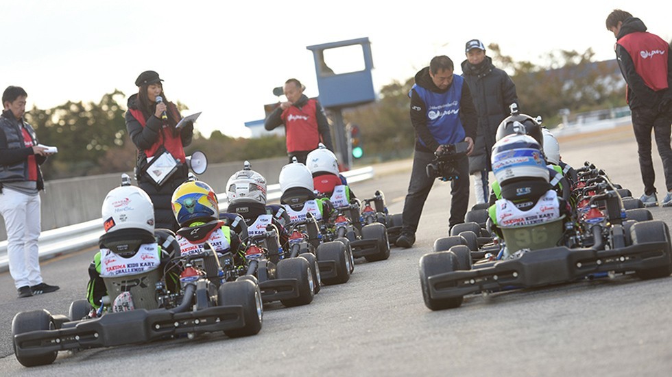 「TAKUMA KIDS KART CHALLENGE 2018 ACADEMY」の様子