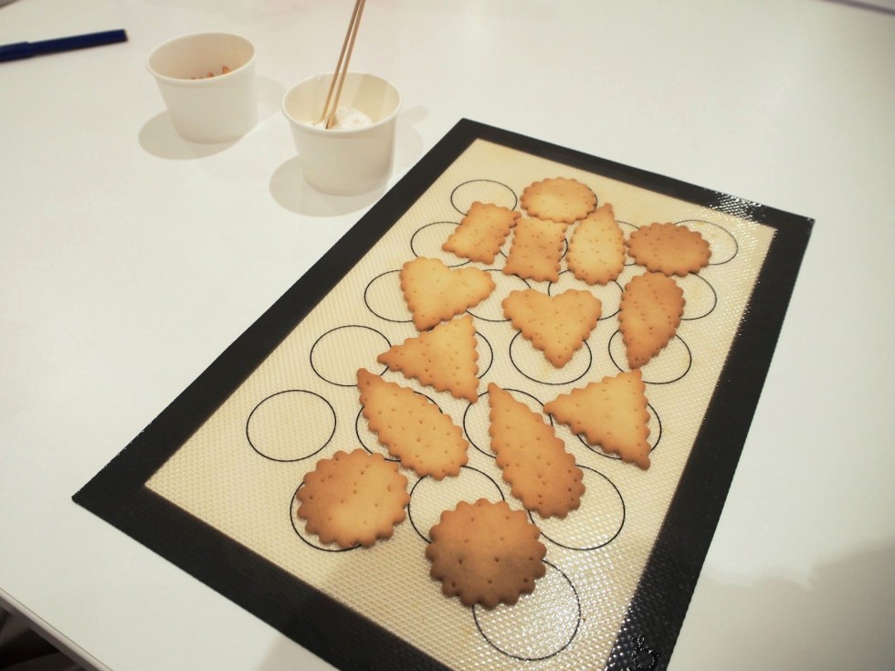 焼きあがったビスコ