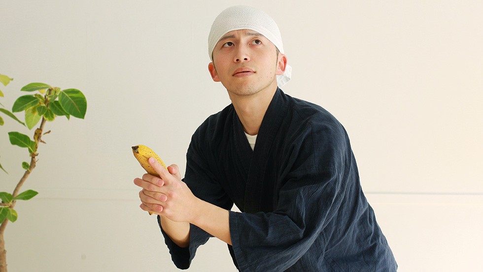 バナナ彫刻師 山田惠輔さん