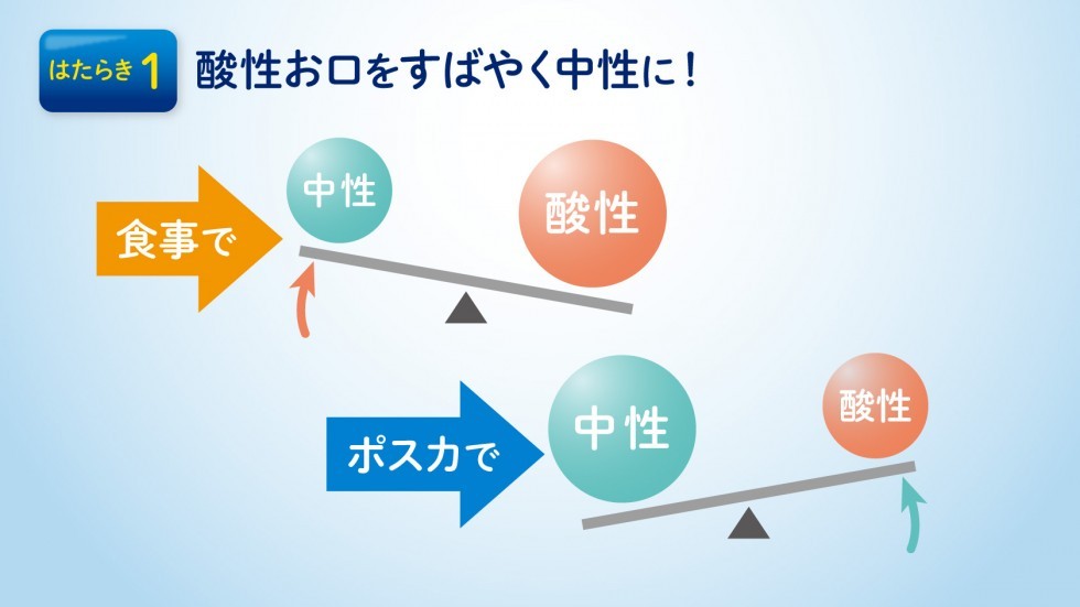 カルシウムの溶出を抑制