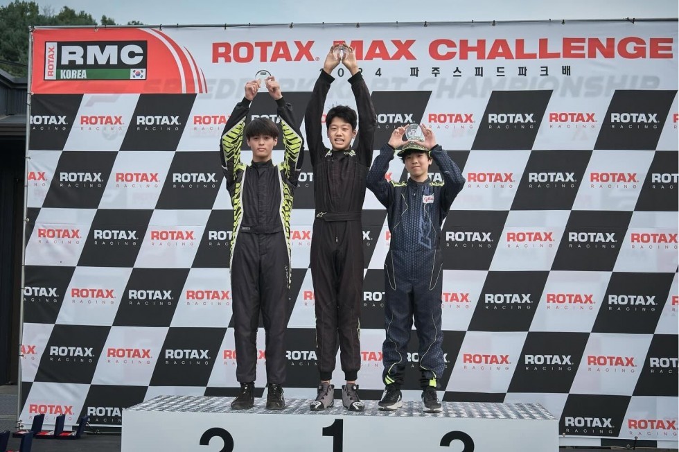 2024年8月 RMC Korea Rd.2　表彰台にて