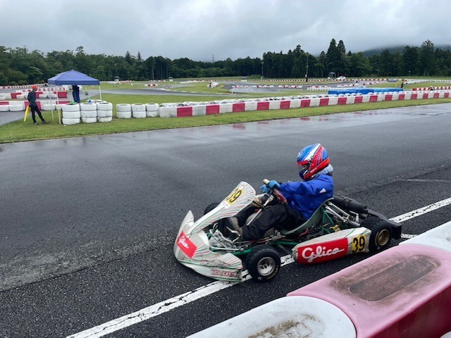 APG第３戦タイムトライアルの様子