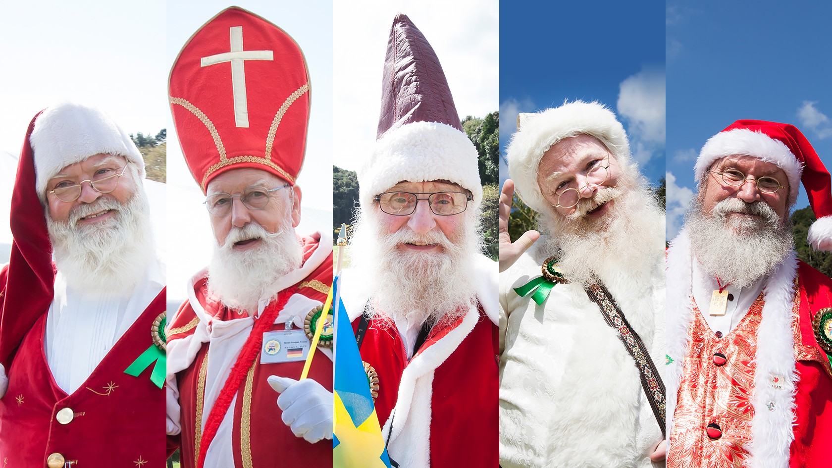 Santas Holding A Meeting In Amakusa Glico Global Official Site 