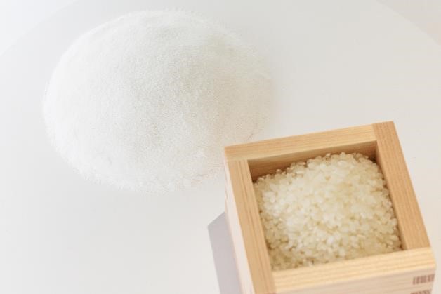 Rice Flour” and “Rice”