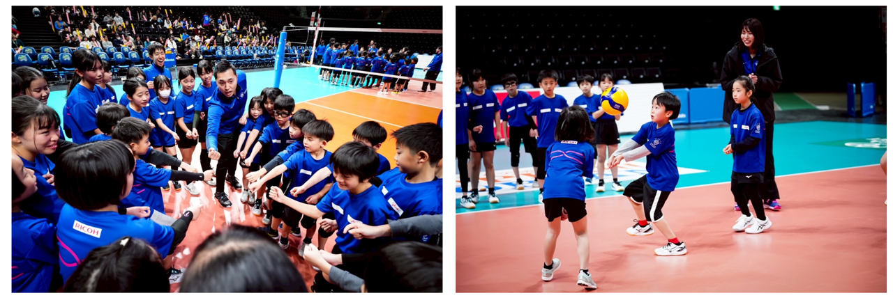 Glicoジャンプアップチャレンジに参加した子ども達の写真