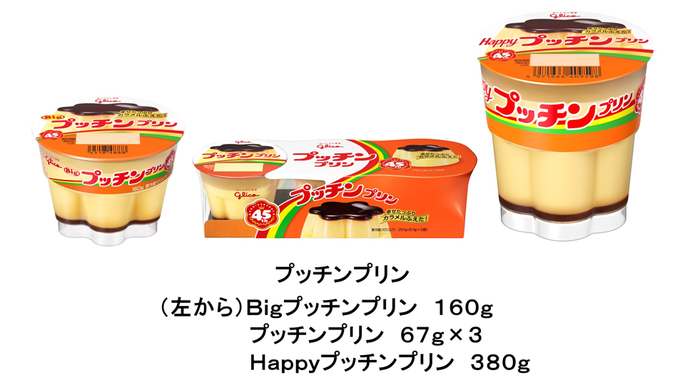 プリンブランドシェアｎｏ １ １ プッチンプリン は今年で発売４５周年 プッチン して食べると さらに美味しく ２０１７年２月６日 月 より順次リニューアル発売 公式 江崎グリコ Glico