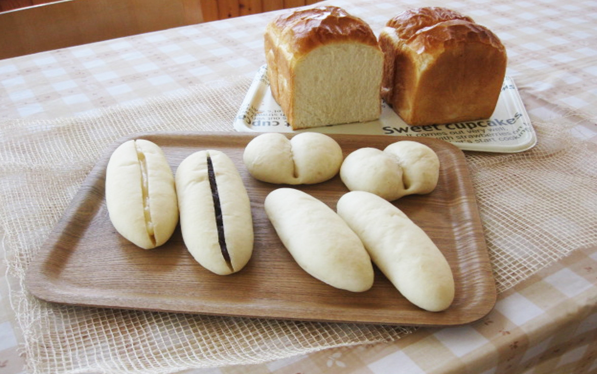 粉ミルクを活用したパンの写真