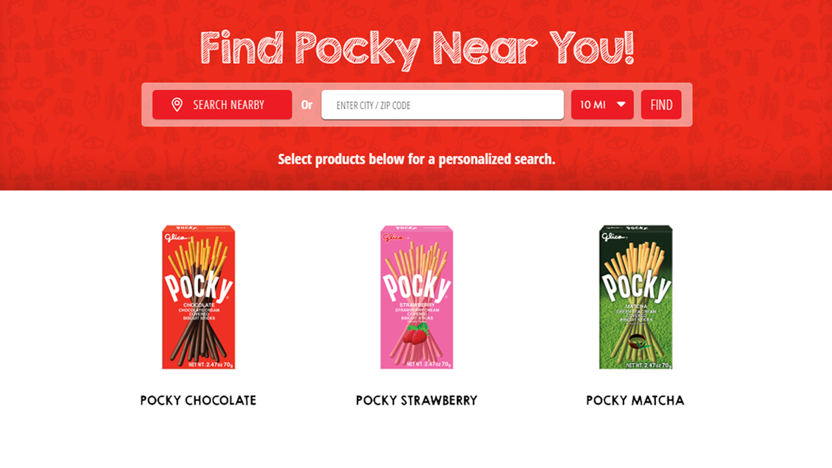 Pocky Introduces Product Locator Just In Time For Easter | Ezaki