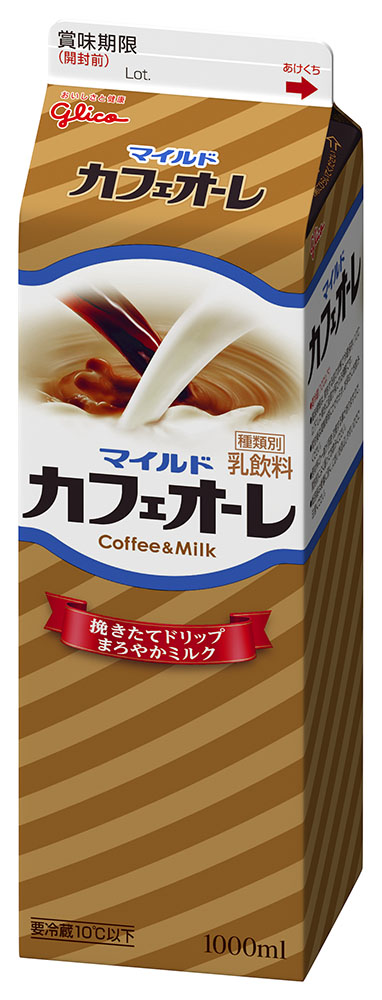 マイルドカフェオーレ 1000ml 公式 江崎グリコ Glico