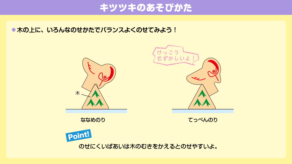 キツツキのあそびかた | 【公式】江崎グリコ(Glico)