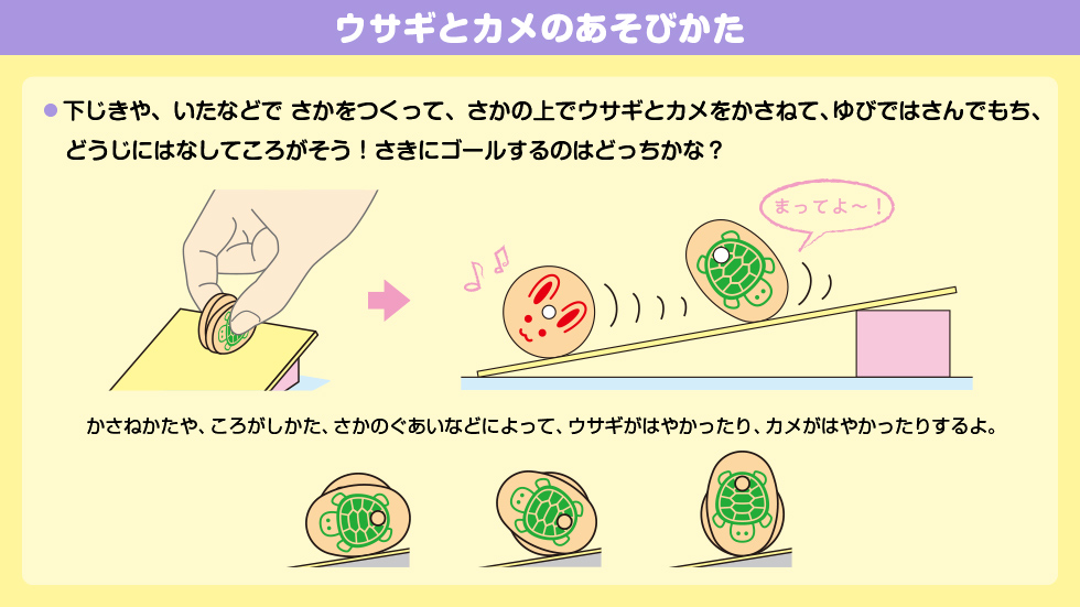 ウサギとカメのあそびかた | 【公式】江崎グリコ(Glico)