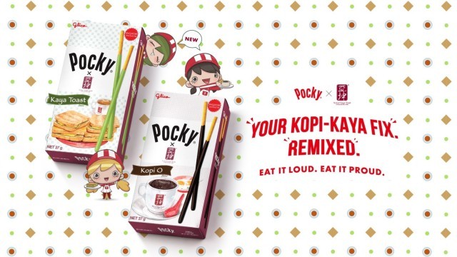 Pocky, Glico, Singapore, Ya Kun, Kaya, Pandan, Coconut, Kopi, coffee, traditional, Breakfast, Singapore Food Festive, STREAT