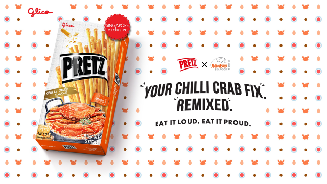 PRETZ, Glico, Chilli Crab, JUMBO Seafood, Singapore