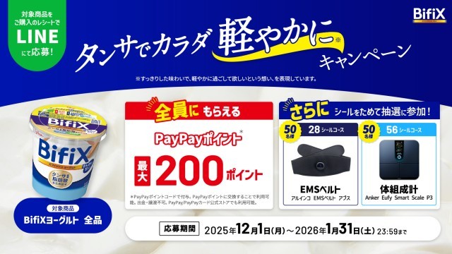 ビフィックス　キャンペーン