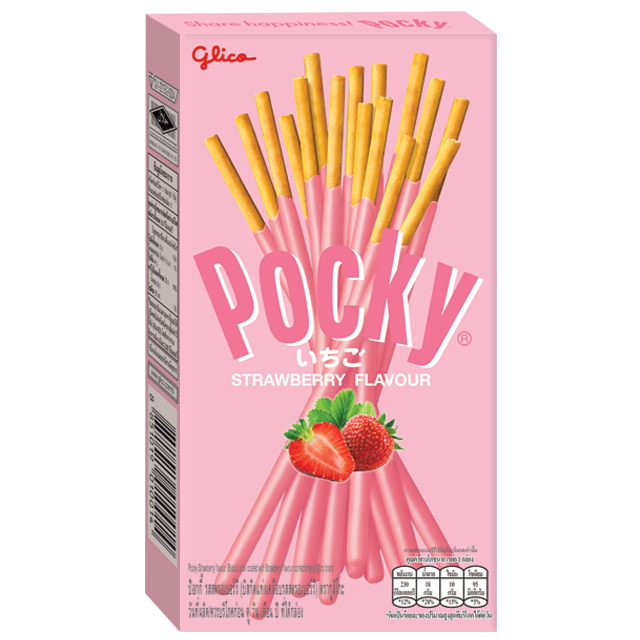 Pocky Strawberry | Thai Glico Co., Ltd.