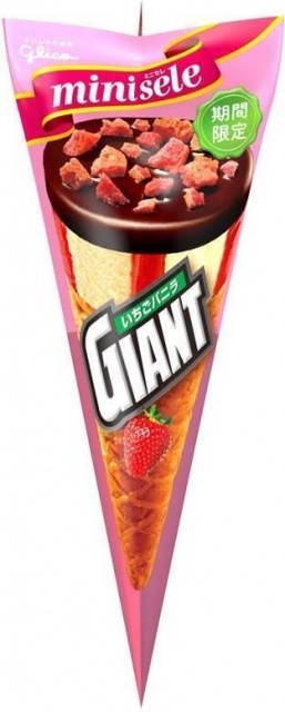ミニセレ ジャイアントコーン<いちごバニラ>