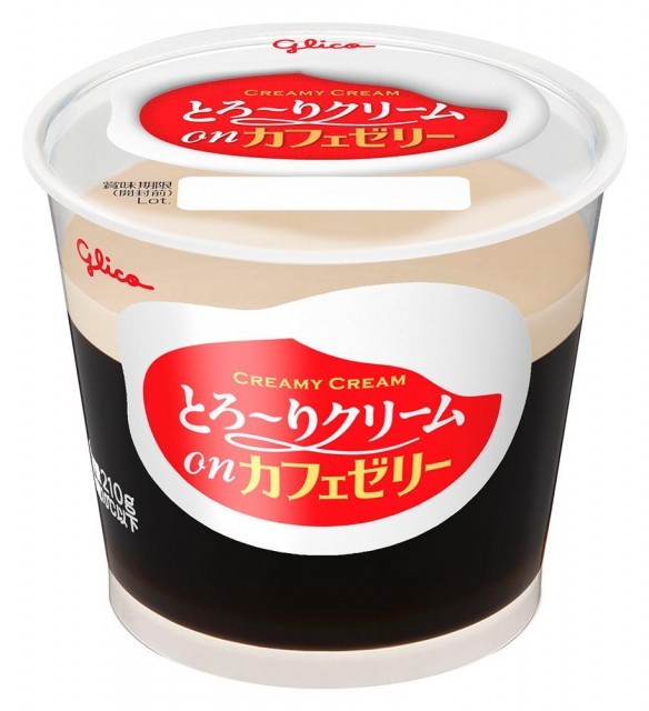 とろ～りクリームonカフェゼリー210g パッケージ画像