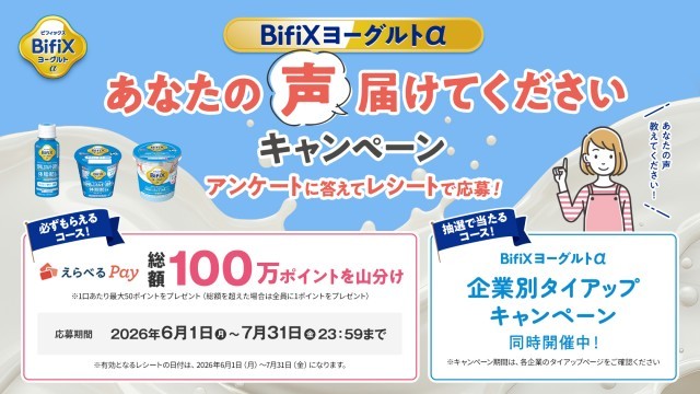 ビフィックス　キャンペーン