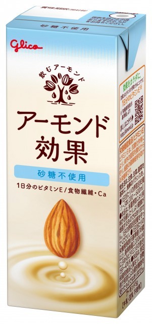 アーモンド効果 砂糖不使用 200ml　パッケージ画像