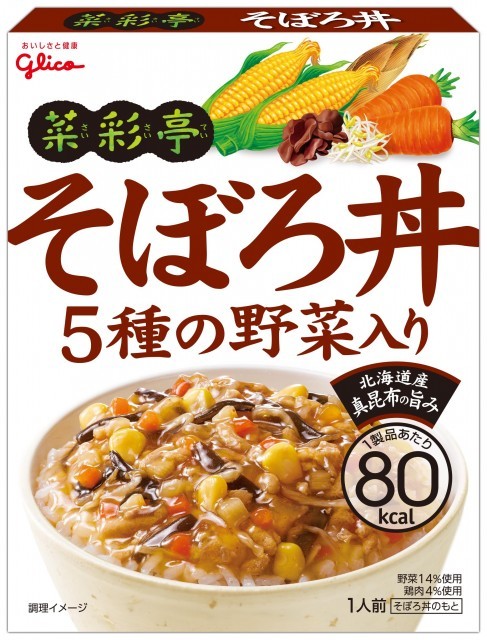 菜彩亭そぼろ丼　パッケージ画像
