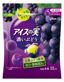 アイスの実 濃いぶどう　パッケージ画像