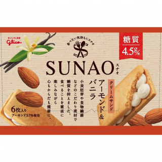 SUNAO＜クリームサンド＞アーモンド＆バニラ外装画像