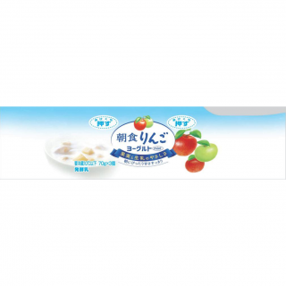 朝食りんごヨーグルト 70g×3外装画像