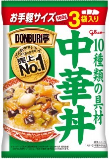 DONBURI亭3食パック中華丼　パッケージ画像