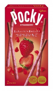 つぶつぶいちごポッキー　パッケージ画像