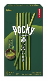 ポッキー＜濃い深み抹茶＞　パッケージ画像