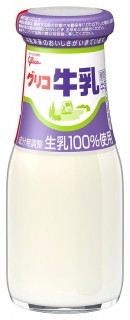 グリコ牛乳 180ｍl　パッケージ画像