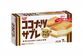 ココナッツサブレサンドアイス　パッケージ画像