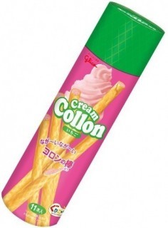 クリームコロンの棒＜いちご＞　パッケージ画像
