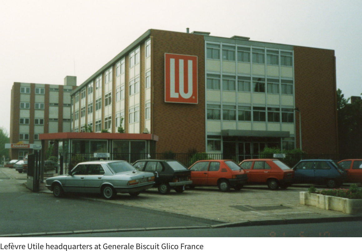 Lefèvre Utile headquarters at Generale Biscuit Glico France