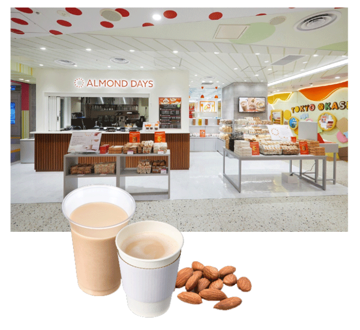 Opening of “Glico ALMOND DAYS” in First Avenue Tokyo Station